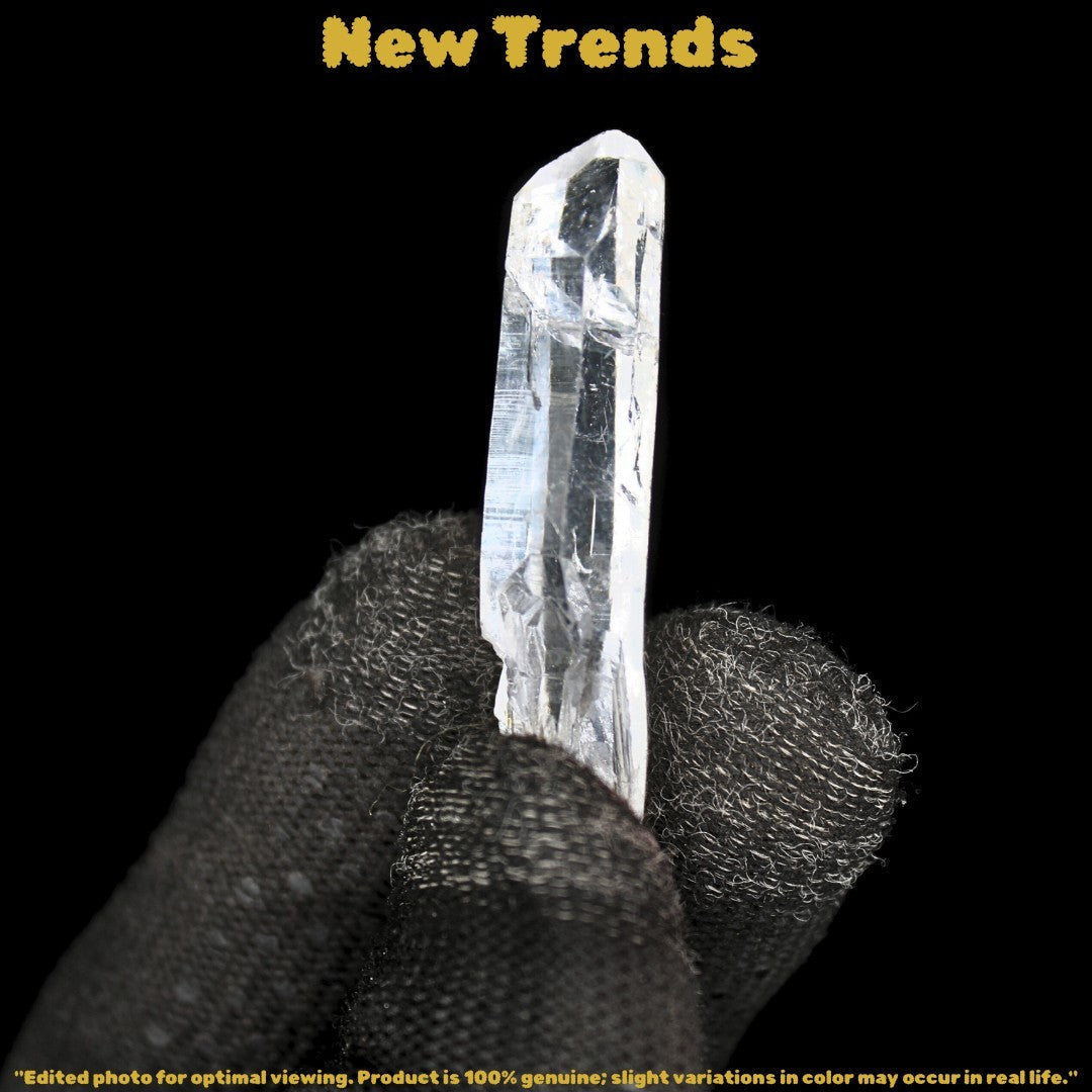 Mini Himalayan Clear Quartz Crystal 6g Rare Collector Mineral Specimen