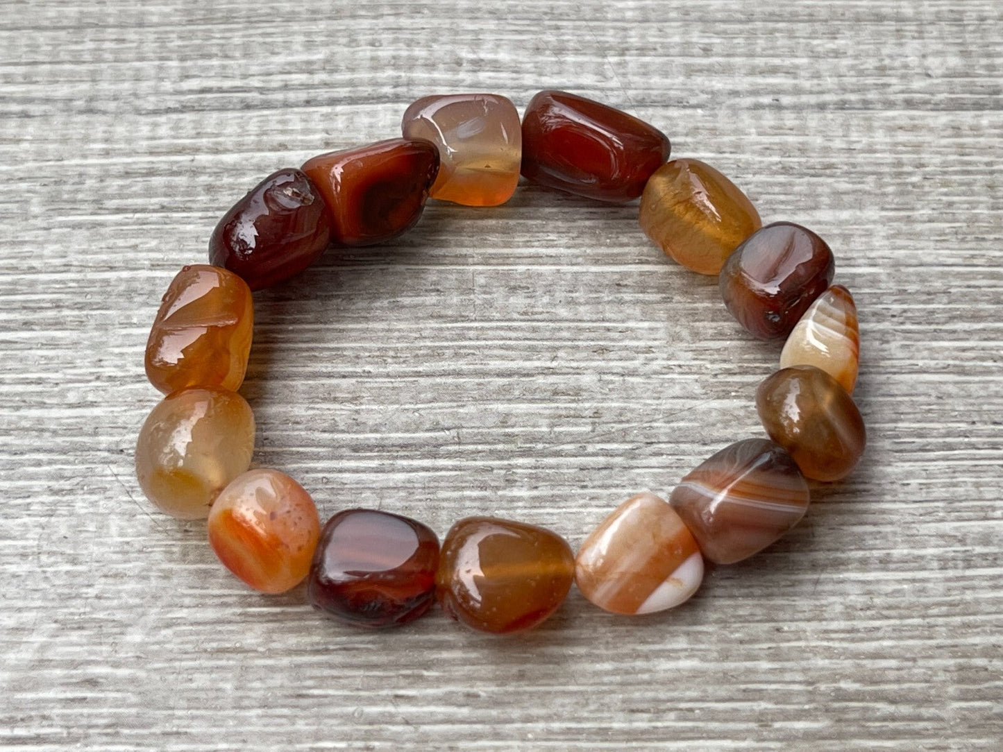 Wholesale Grade A++ Gemstone Nugget Bracelet, Choose from 18 Gemstone Types