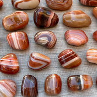 1/2 Lb Lot Tumbled Stones, 0.75-1.25" Crystal Healing Stones, Choose Stone Type