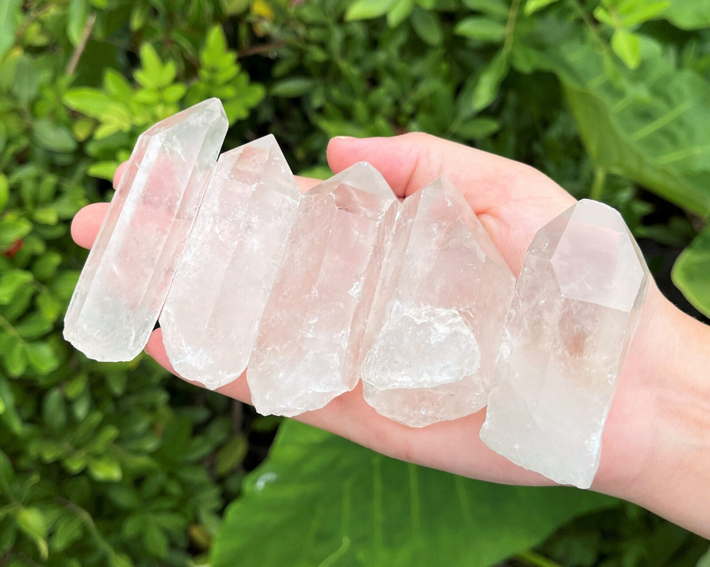 Clear Quartz Crystal Point (2" - 3") Natural Wand Specimen, Reiki Healing