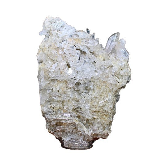 Himalayan Clear Quartz Cluster 192g Rare Mineral Specimen 11x8 cm India