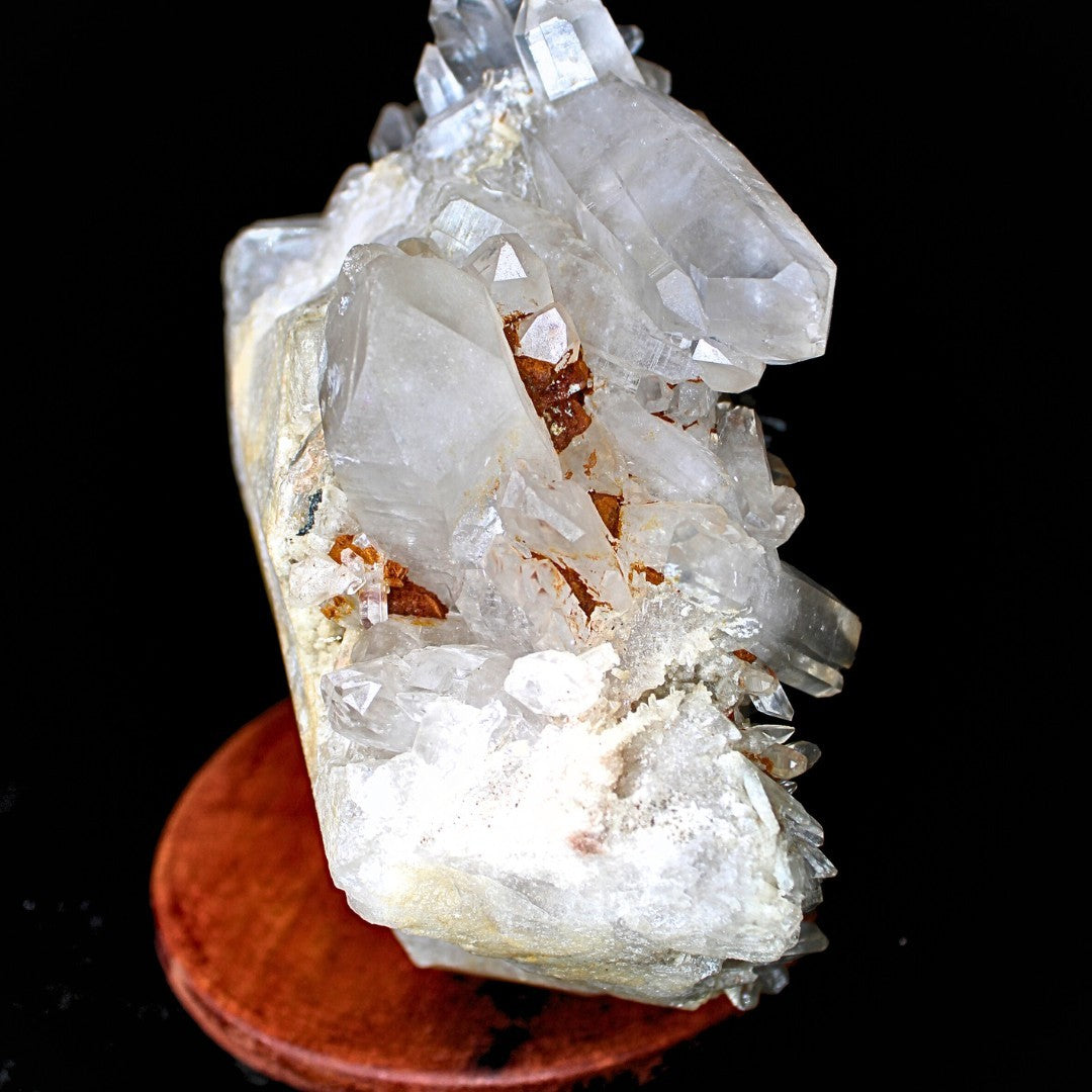 Himalayan Clear Quartz Cluster 4.2 lbs Chakra Healing Crystal from India