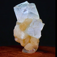 Apophyllite on Stilbite Cut Point Crystal 52g  Reiki Healing & Meditation Stone