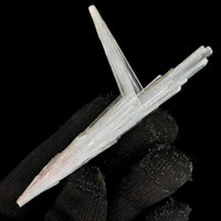 Natural Scolecite Stone 18g Zeolite Crystal Mineral Specimen from India