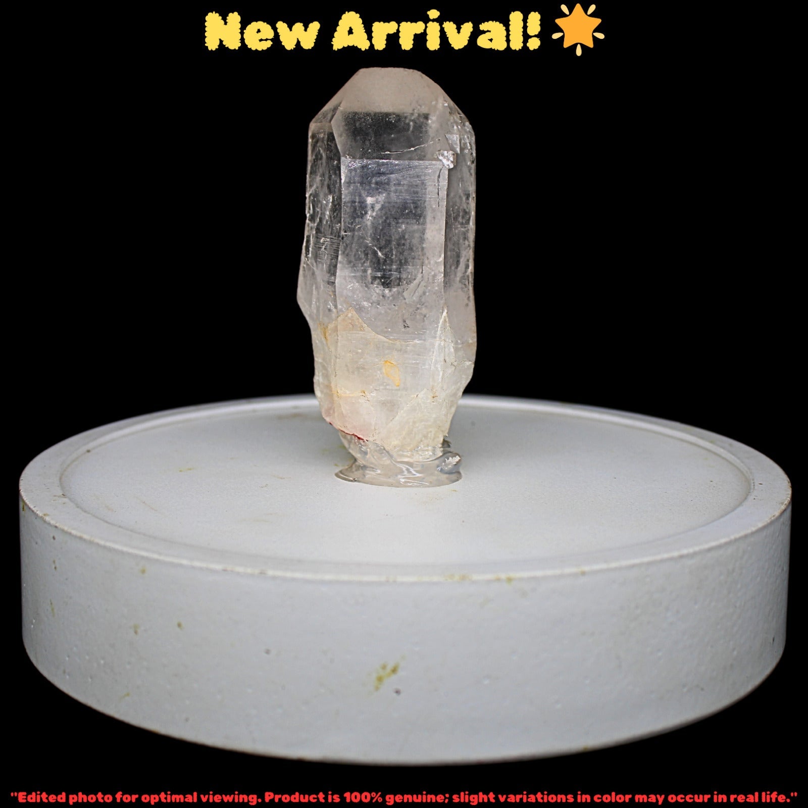 Himalayan Clear Quartz Point Wand Ethically Sourced Healing Crystal from India