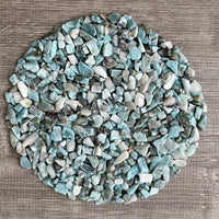 Grade A++ Semi Tumbled Gemstone Mini Chips 3 - 18 mm, Choose From 4 oz to 3 lbs