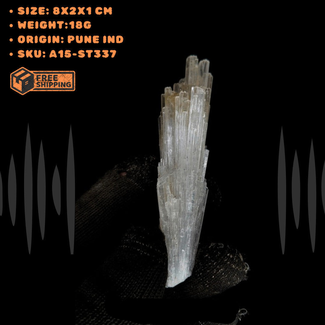 Scolecite Healing Crystal 18g Peace Sleep Meditation Stone India