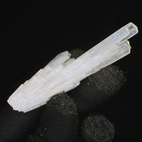 Natural Scolecite Crystal Cluster 14g White Zeolite Mineral from India