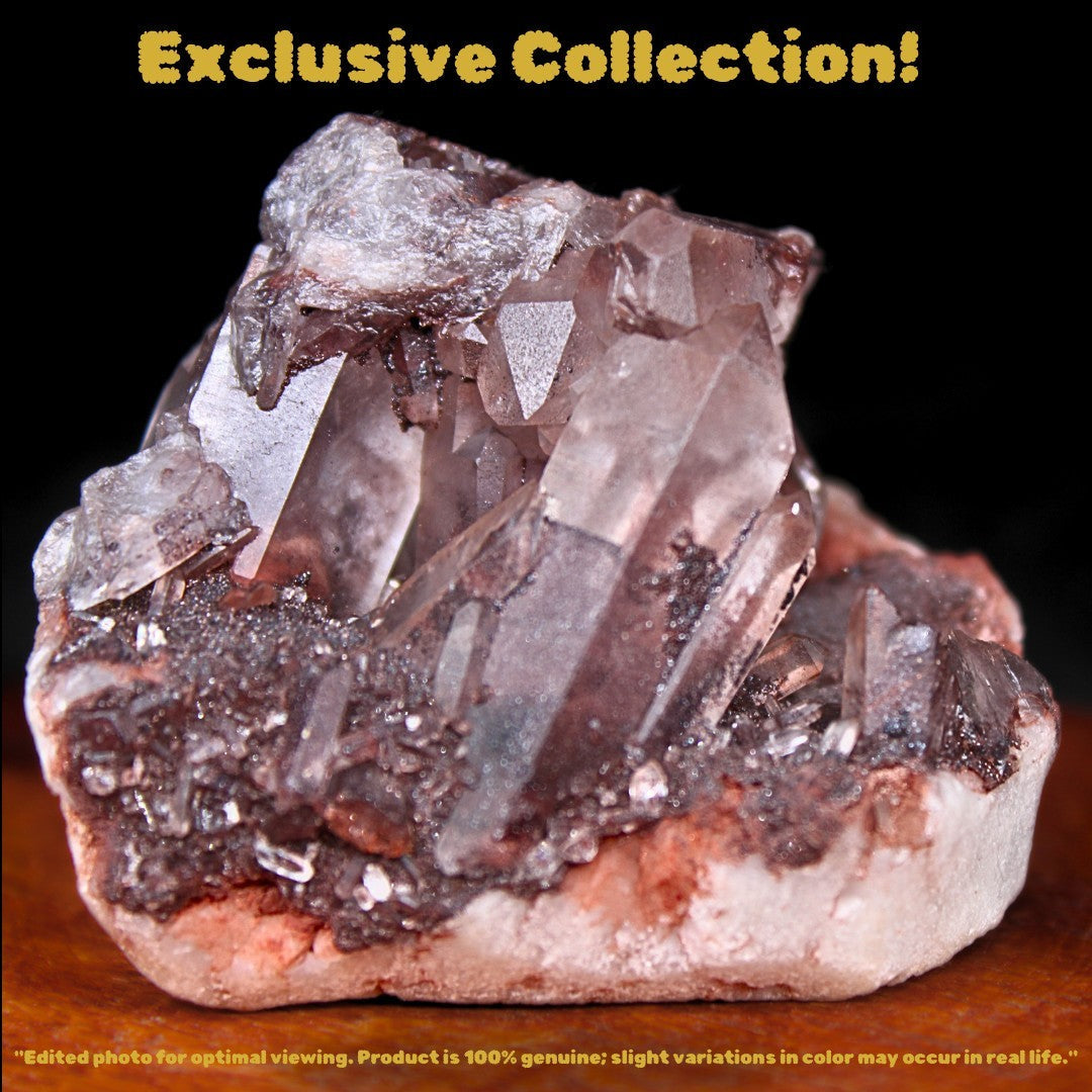 Phantom Quartz Crystal Cluster 100g 5x4 cm Raw Natural Energy Mineral India