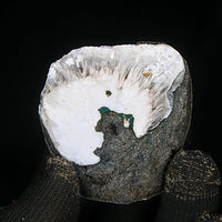 Scolecite Geode Crystal 125g Natural Zeolite Cluster Healing Stone India