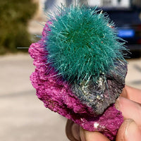 Dandelion Zeolite Quartz Crystal Cluster Mineral  Quartz Crystal Specimens Decor