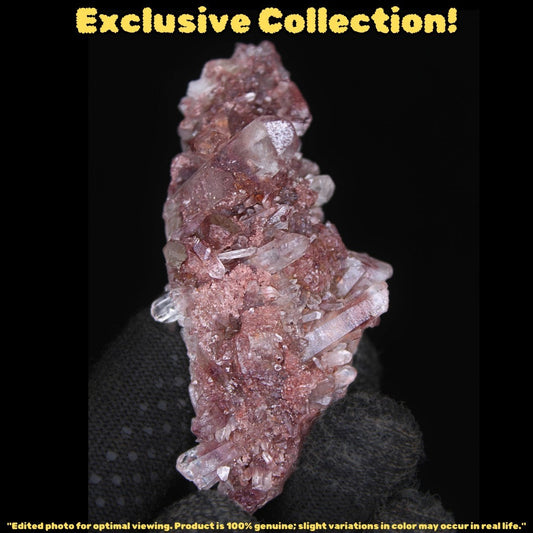 Phantom Quartz Crystal 42g 8x4 cm Raw Healing Cluster Natural Mineral India