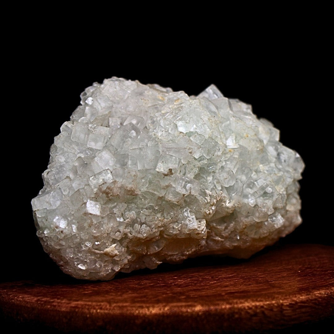 Apophyllite Heulandite Cluster 270g Cabinet Mineral Specimen India 11x6cm