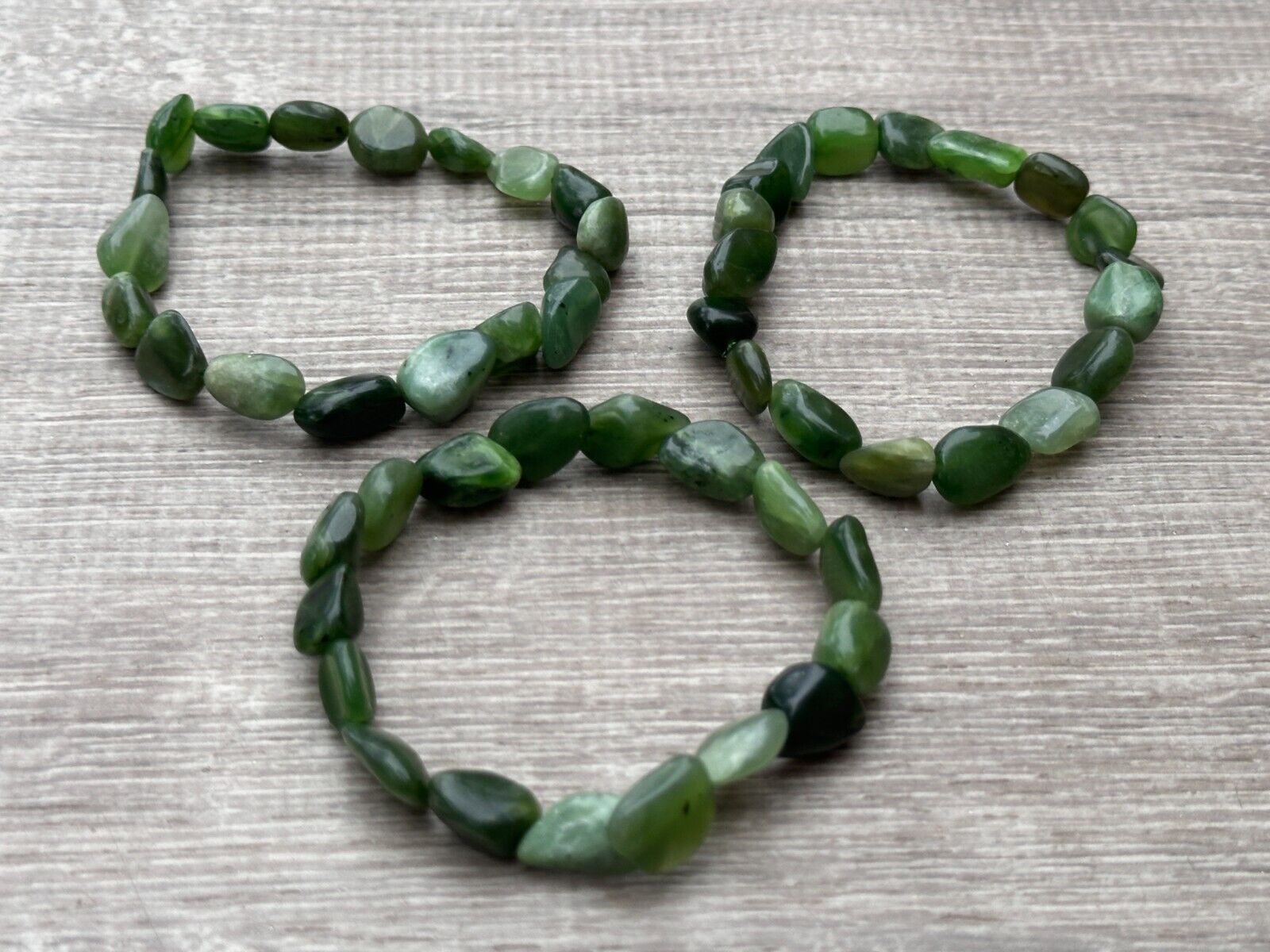 Wholesale Grade A++ Gemstone Nugget Bracelet, Choose from 18 Gemstone Types