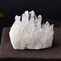 150g AAA Natural White Clear Quartz Cluster Crystal Point Healing Reiki Specimen