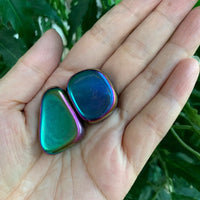 1/2 Lb Lot Tumbled Stones, 0.75-1.25" Crystal Healing Stones, Choose Stone Type