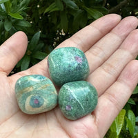 1/2 Lb Lot Tumbled Stones, 0.75-1.25" Crystal Healing Stones, Choose Stone Type