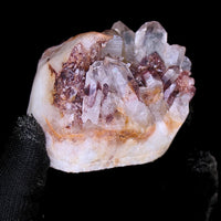 Phantom Quartz Crystal 330g 7x5 cm Raw Natural Cluster Stone from India