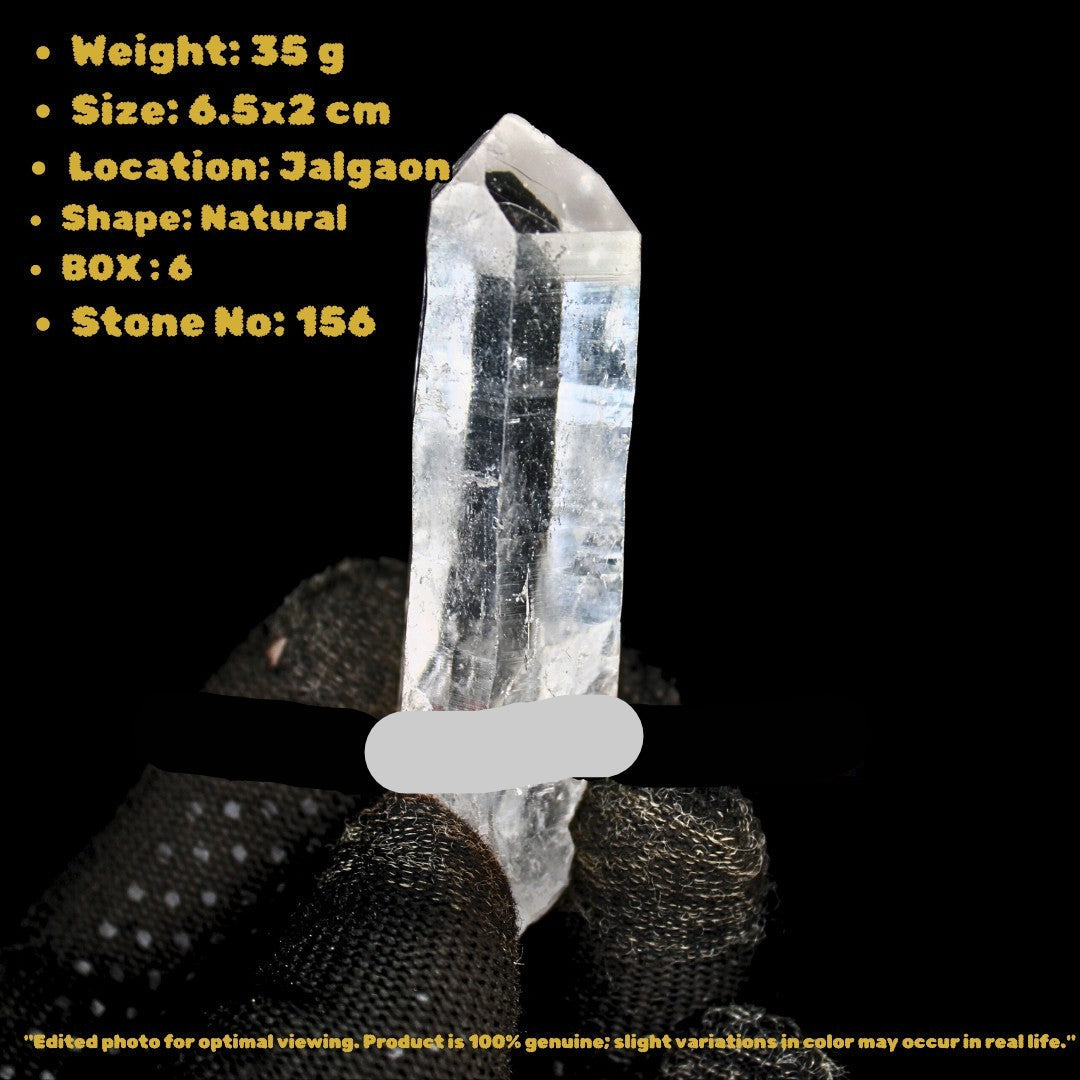 Clear Quartz Healing Crystal Cluster 35g Energy Amplifier Stone 6.5cm