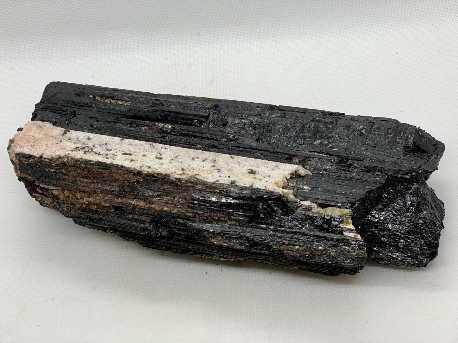 Extra Large Black Tourmaline Chunk / Rod / Log, Natural Rough Black Tourmaline