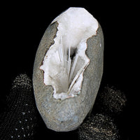 Raw Scolecite Geode 136g Healing Crystal Cluster Energy Stone India