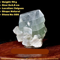 85g Green Apophyllite with Heulandite Rare Indian Mineral Specimen