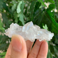 Grade A++ Clear Quartz Crystal Cluster, 1.5"- 2" Raw Clear Quartz Geode