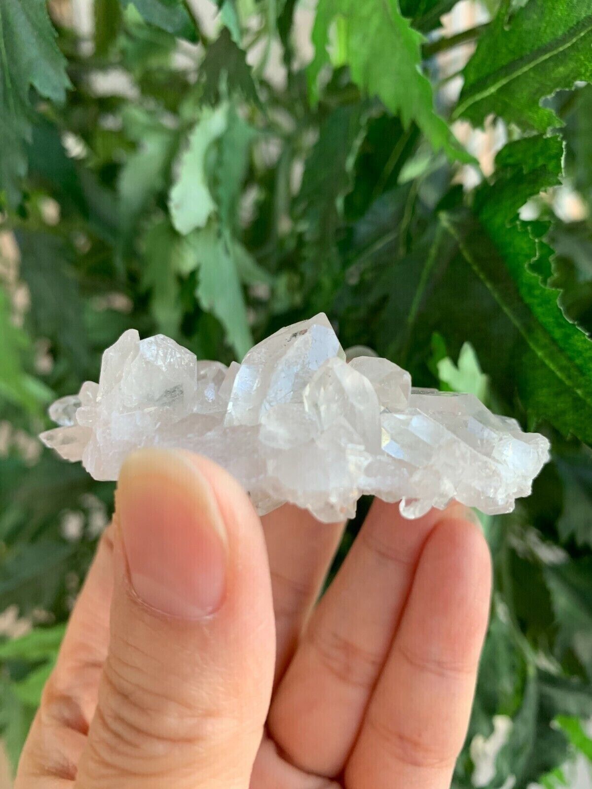 Grade A++ Clear Quartz Crystal Cluster, 1.5"- 2" Raw Clear Quartz Geode
