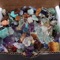 Crafters Collection 1000 Carat Natural Crystal Mineral Specimens Mixed Gemstones