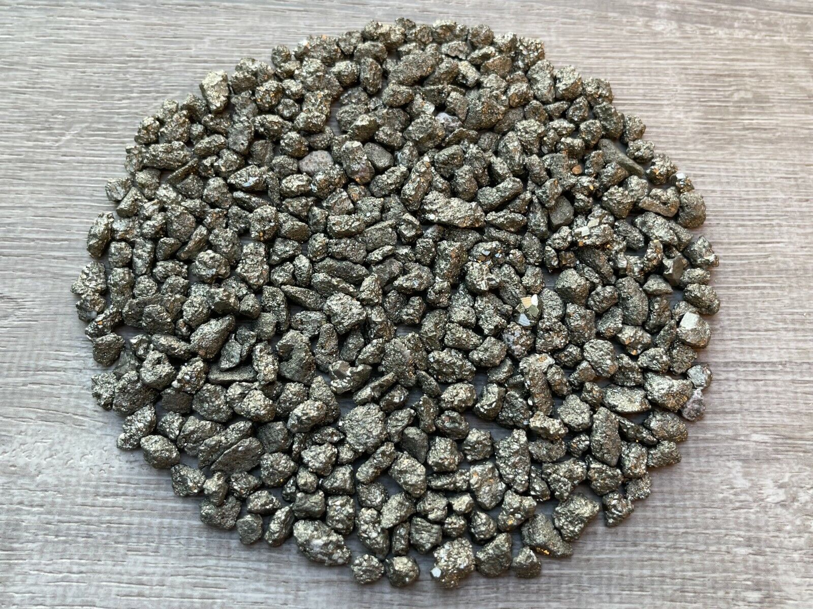 Grade A++ Pyrite Semi Rough Mini Chips 5 - 15 mm, Raw Pyrite, Wholesale Bulk Lot