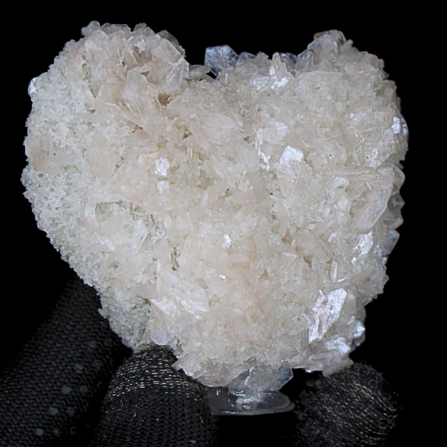 165g Natural Green Apophyllite Cluster | Heart Chakra Healing Crystal India