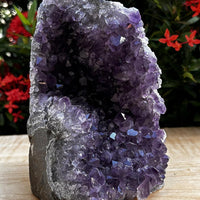 Amethyst Cluster, Amethyst Geode From Uruguay Cut Base, Pick a Size