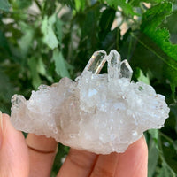 Grade A++ Clear Quartz Crystal Cluster, 1.5"- 2" Raw Clear Quartz Geode