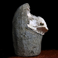 140g Scolecite Geode Natural Needle Crystal Cluster Mineral India 7x4cm