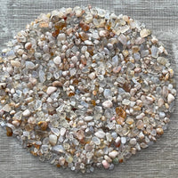 Grade A++ Semi Tumbled Gemstone Mini Chips 3 - 18 mm, Choose From 4 oz to 3 lbs