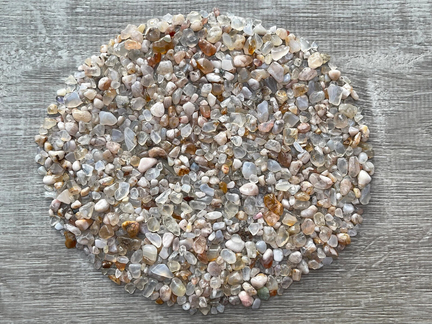 Grade A++ Semi Tumbled Gemstone Mini Chips 3 - 18 mm, Choose From 4 oz to 3 lbs