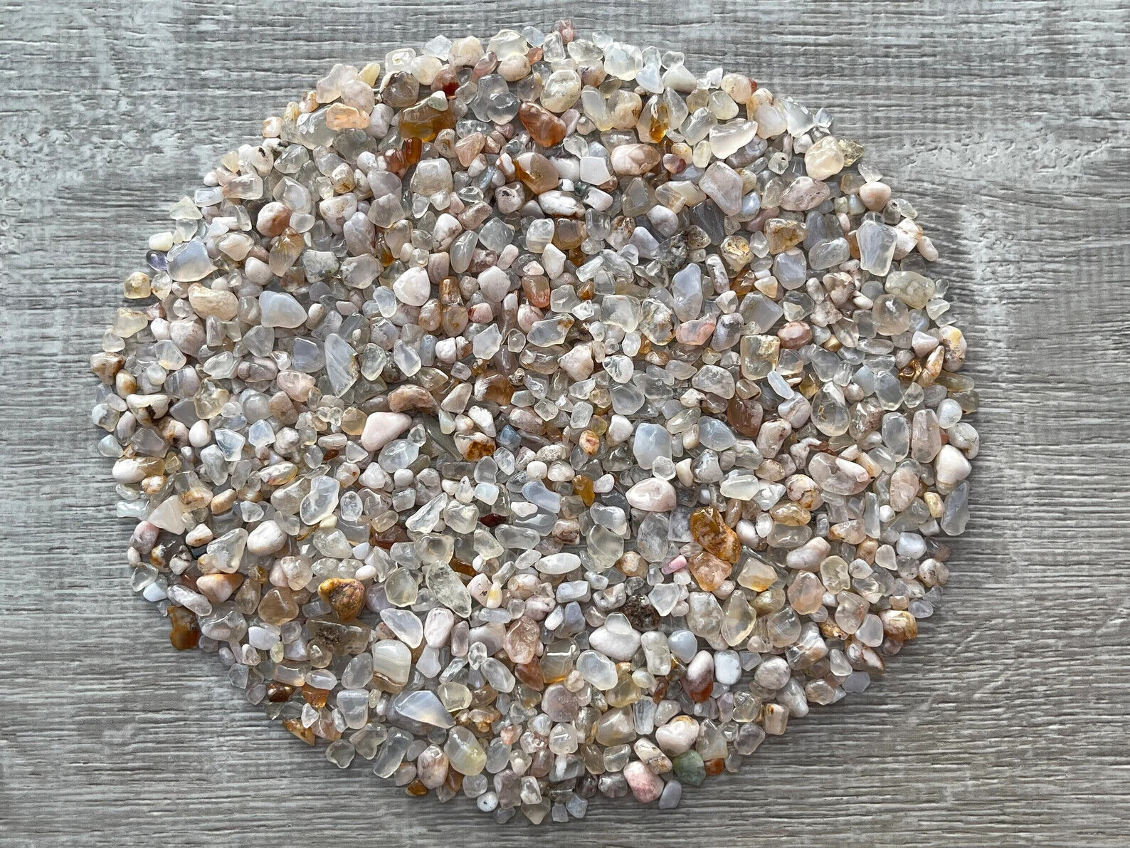 Grade A++ Semi Tumbled Gemstone Mini Chips 3 - 18 mm, Choose From 4 oz to 3 lbs