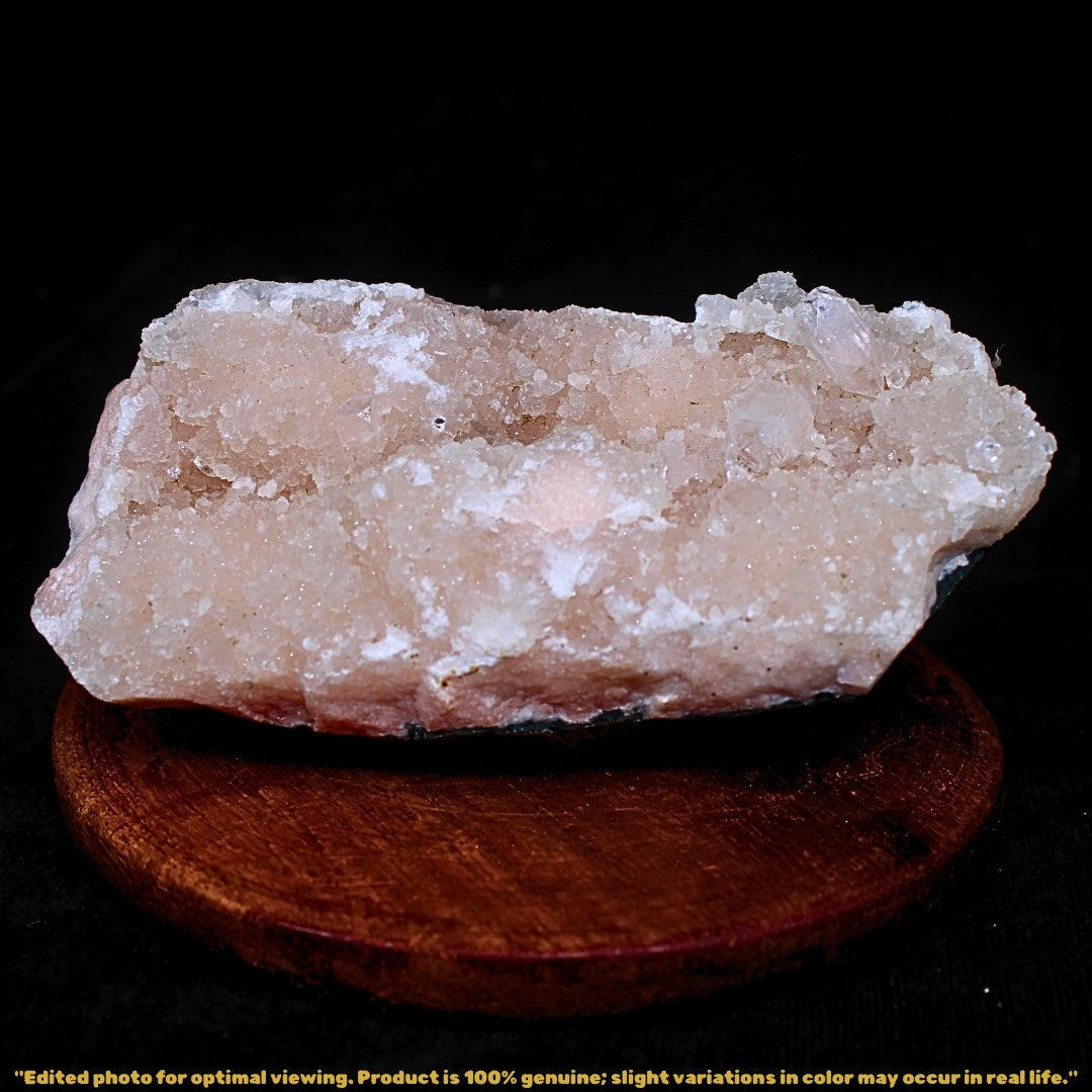 395g Apophyllite Quartz Cluster Raw Healing Crystal Stone India