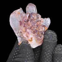 Natural Phantom Clear Quartz 86g Polished Point Cluster Crystal India