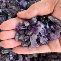 Grade A++ Semi Tumbled Gemstone Mini Chips 3 - 18 mm, Choose From 4 oz to 3 lbs