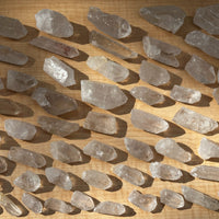 Natural Clear Quartz Crystal Points 1 to 3 Inches, Wholesale Bulk Lot