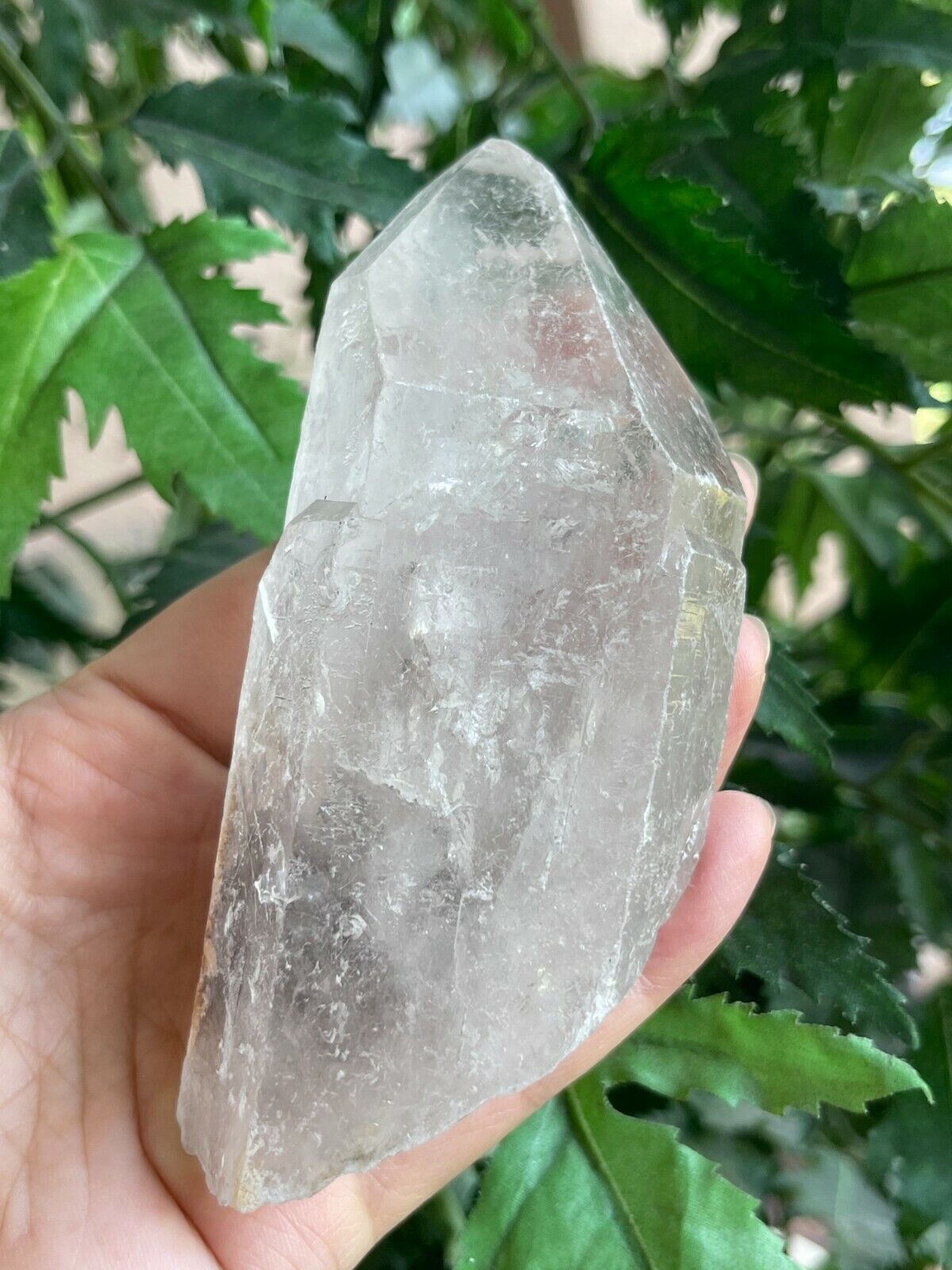 Extra Large Natural Clear Quartz Points, 2 to 7 Inch Quartz Crystals, Grade B