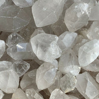 Natural Clear Quartz Crystal Points 1 to 3 Inches, Wholesale Bulk Lot
