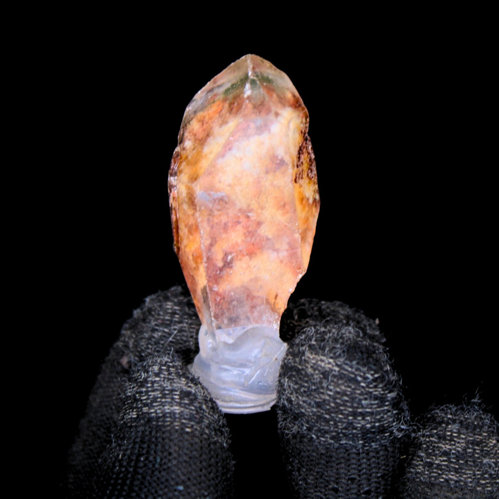 Himalayan Chlorite Quartz 20g 5x2cm – Rare red Phantom Crystal Mineral