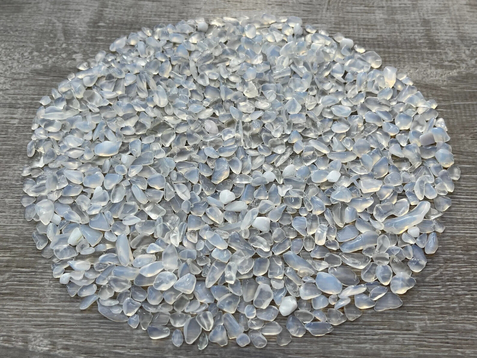 Grade A++ Semi Tumbled Gemstone Mini Chips 3 - 18 mm, Choose From 4 oz to 3 lbs