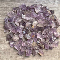 Grade A++ Small Raw Amethyst, 0.5-1" Natural Amethys Chip, Wholesale Bulk Lot