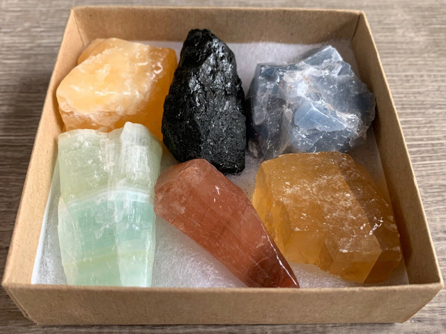 Premium Crystals & Healing Stones Set for New Beginnings, Meditation, Protection