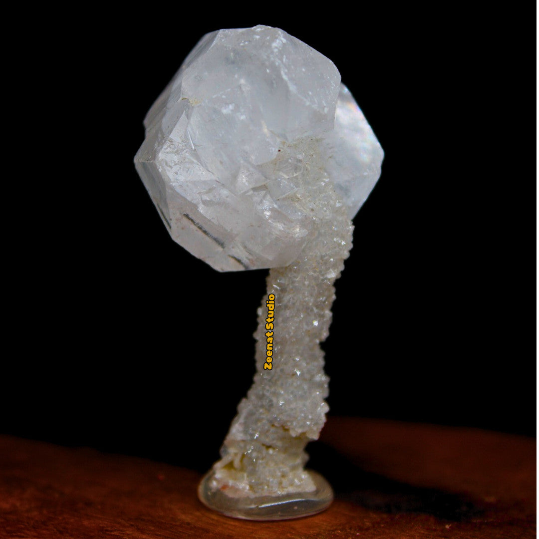 Apophyllite Luster Crystal Cluster 6cm 135g Rare Mining Tower Specimen from Indi