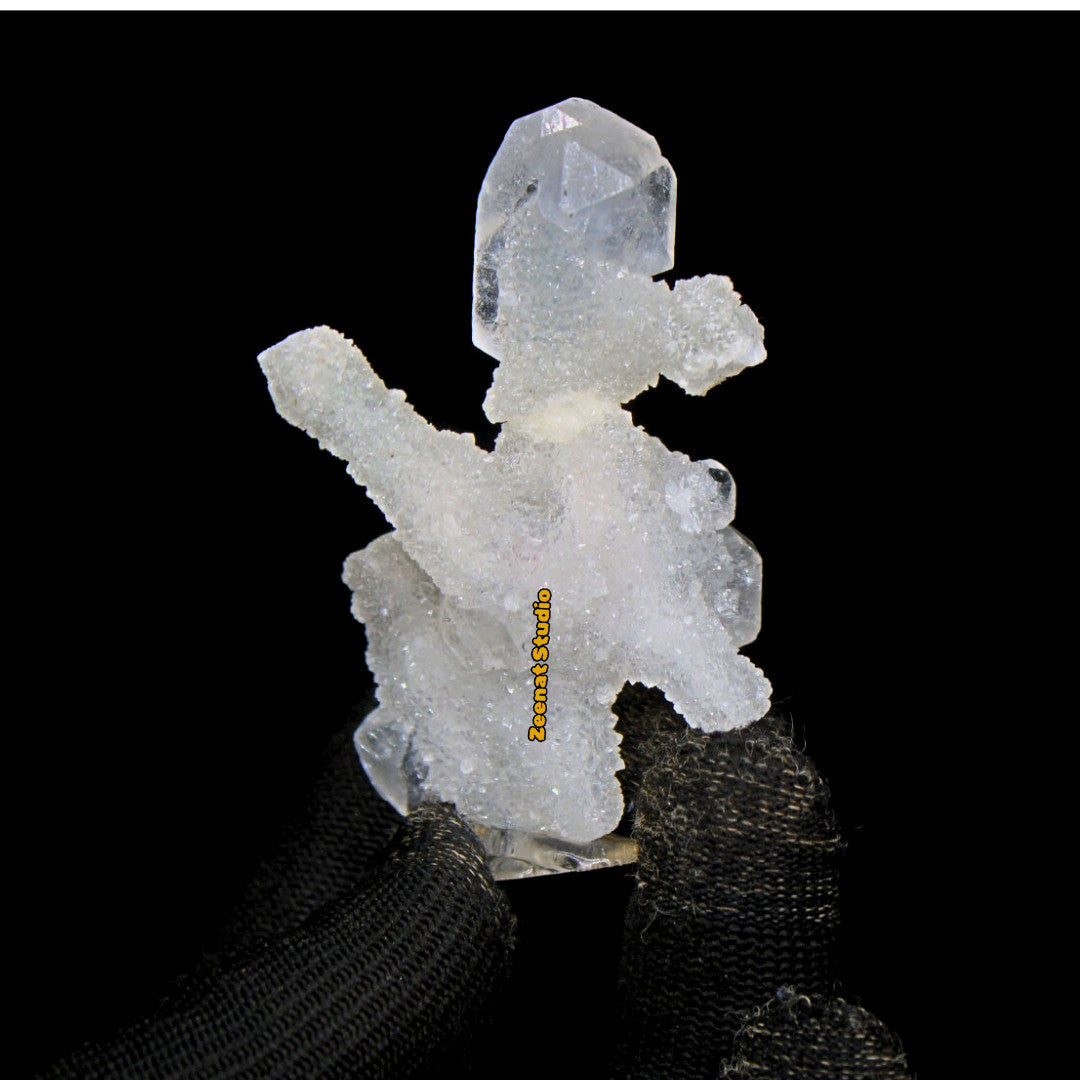 Rare Apophyllite Cluster Matrix 7cm 165g Shiny Luster Mineral Specimen from Indi