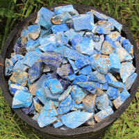 LARGE Rough Lapis Lazuli Chunks, 2" - 3" (Blue Raw Crystal Gemstone Specimen)